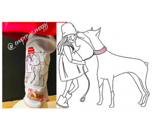 Stickdatei - Hundeliebe 3